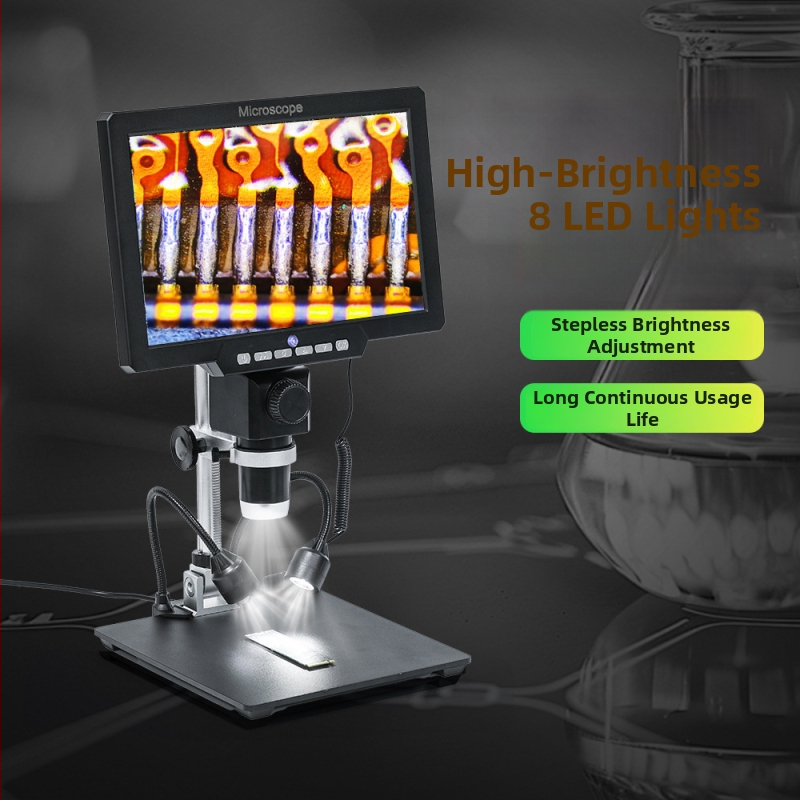 G2000 digitālais mikroskops ar HD ekrānu elektronikas remontam, bez zīmola