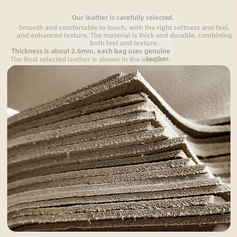 Damska torba od prave kože, crossbody s džepom za telefon i džepom na zip, horizontalni kvadratni oblik, jedna naramenica