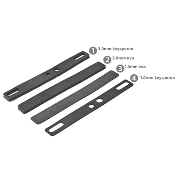 Mechanikus billentyűzet spacebar gombok hangcsillapító pamutból, négy darabos készlet