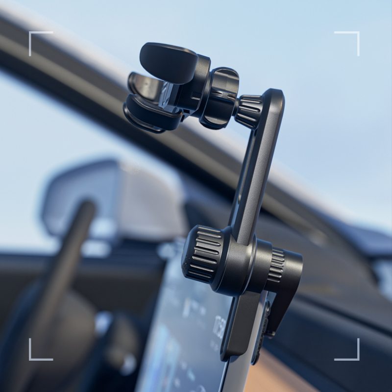 Suport auto pentru telefon cu mecanism gravitațional pentru afișaj navigațional, a doua generație, universal, din plastic