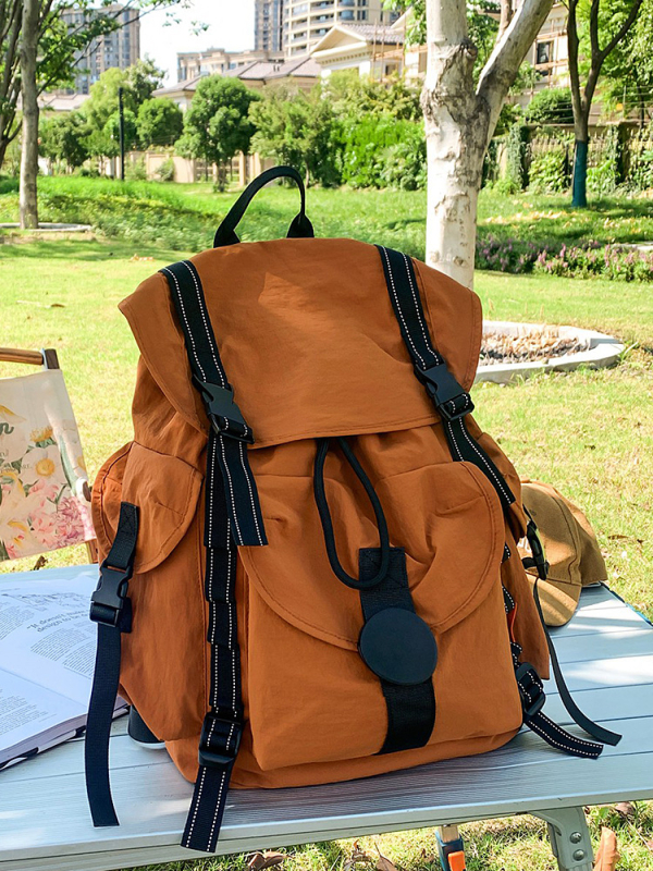 Rucsac de călătorie unisex, nylon, capacitate 20–35L, compatibil cu laptop de 16 inchi, bretele cu pernă de aer, respirabil