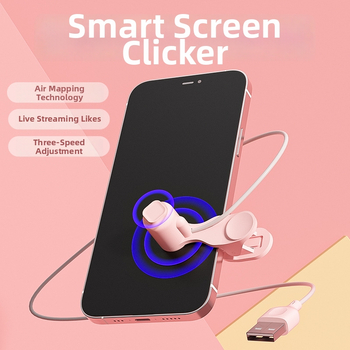 Suport pentru streaming live cu clicker USB pentru ecran – Hua Ning Technology, Material: ABS + PC + gel de silice, Mod de operare: atingere