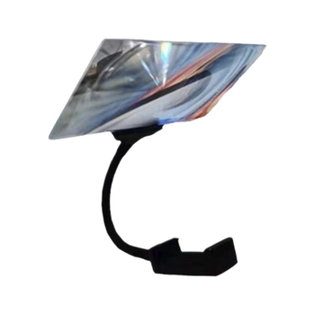 Μεγεθυντικός φακός για ηλικιωμένους με E-σχήματος κλιπ, φορητός, ελαφρύς, υψηλής ευκρίνειας