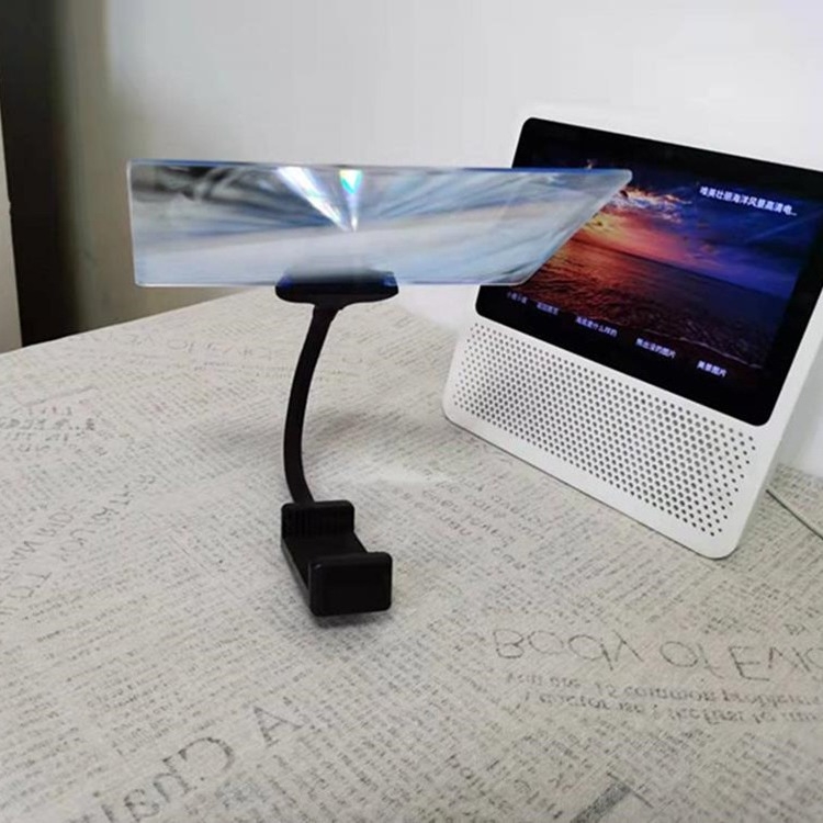 Μεγεθυντικός φακός για ηλικιωμένους με E-σχήματος κλιπ, φορητός, ελαφρύς, υψηλής ευκρίνειας