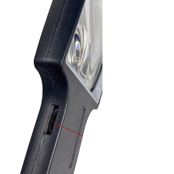 XT-1713B Χειρολαβής Μεγεθυντής με 20 LED Φωτισμό για Ανάγνωση Ηλικιωμένων και Εκπαίδευση Παιδιών, Ευφυής Μεγεθυντής