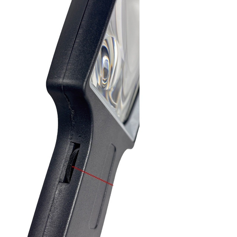 XT-1713B Χειρολαβής Μεγεθυντής με 20 LED Φωτισμό για Ανάγνωση Ηλικιωμένων και Εκπαίδευση Παιδιών, Ευφυής Μεγεθυντής