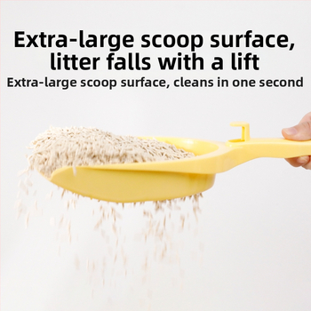 HAWoo lopatka na mačací stelivo - PP materiál, s jemnými otvormi, ľahké čistenie, multifunkčná