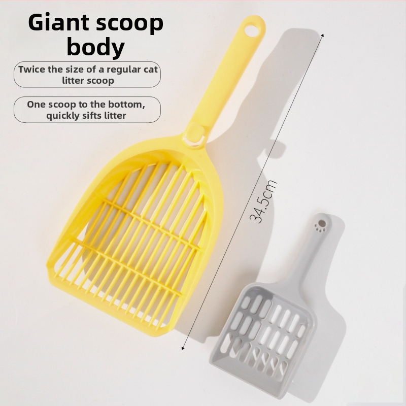 HAWoo lopatka na mačací stelivo - PP materiál, s jemnými otvormi, ľahké čistenie, multifunkčná