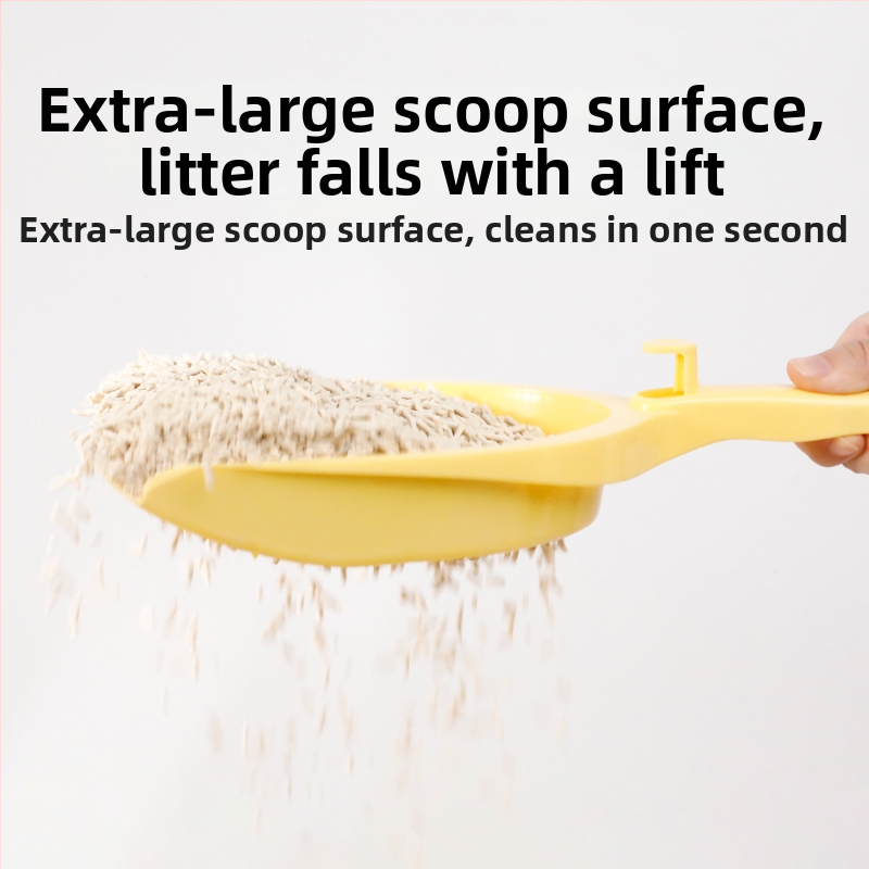 HAWoo lopatka na mačací stelivo - PP materiál, s jemnými otvormi, ľahké čistenie, multifunkčná