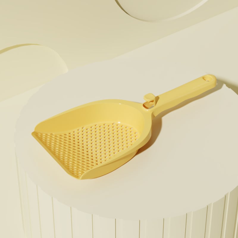 HAWoo Κουτάλα για Άμμο Γάτας - PP Υλικό, Με Λεπτές Οπές, Ευκολία Καθαρισμού, Πολυλειτουργική