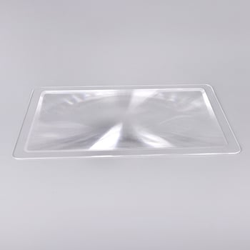 Kaiyue Optoelectronics Φρένελ φακός χειροκίνητης μεγεθυντικής για ανάγνωση ολόκληρης σελίδας, φορητός, διαθέσιμη ιδιωτική ετικέτα