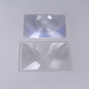 Kaiyue Optoelectronics Φρένελ φακός χειροκίνητης μεγεθυντικής για ανάγνωση ολόκληρης σελίδας, φορητός, διαθέσιμη ιδιωτική ετικέτα