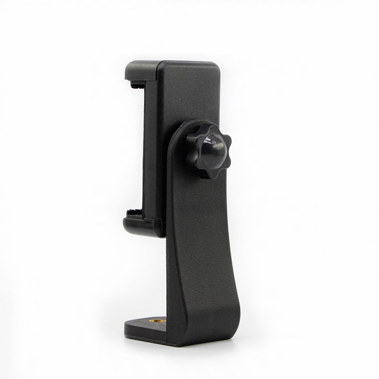 Clip pentru telefon cu rotire 360° pentru montaj pe birou, material ABS, compatibil universal, șurub Torx