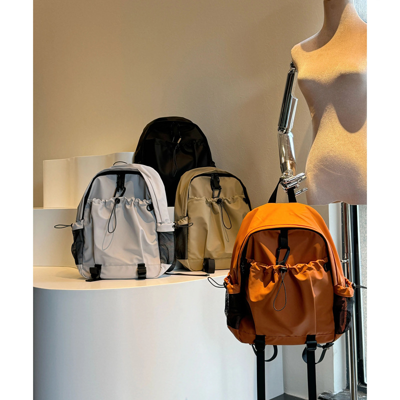 Rucsac ușor, impermeabil din nylon, cu mai multe buzunare, 20–35 L capacitate, potrivit pentru laptop de 14 inch, unisex