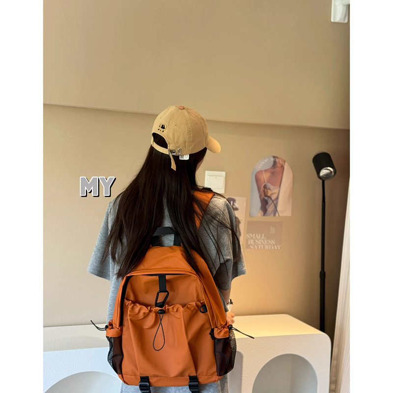 Rucsac ușor, impermeabil din nylon, cu mai multe buzunare, 20–35 L capacitate, potrivit pentru laptop de 14 inch, unisex