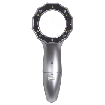 Lupa de mână cu iluminare LED, mărire 7x