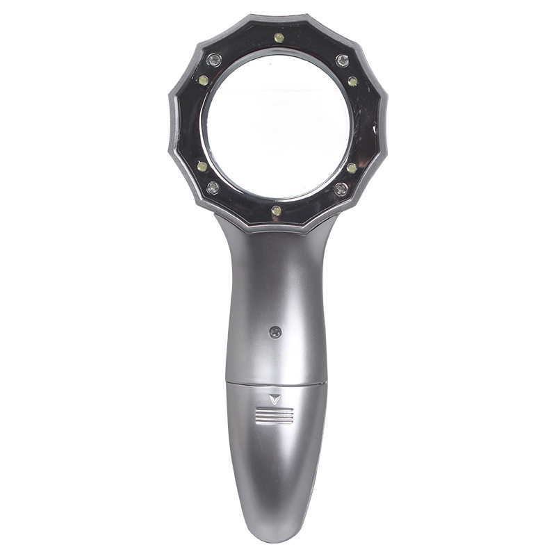 Lupa de mână cu iluminare LED, mărire 7x