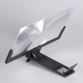 F3 Mobilā tālruņa ekrāna palielinātājs ar vertikālu statīvu, 3–5× palielinājums, plastmasas korpuss, piemērots darbam uz galda, acu aizsardzība un pretatspīdums