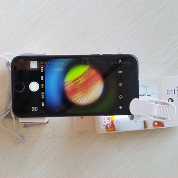 60x Klip LED povećalo za telefon s lampom za provjeru novčanica – prenosni optički mikroskop za identifikaciju nakita i dijamanata