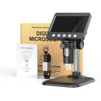 Inskam digitālais mikroskops ar displeju, modelis 3-76, ABS korpuss