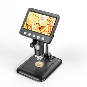 Inskam digitālais mikroskops ar displeju, modelis 3-76, ABS korpuss