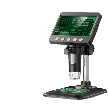 Inskam digitālais mikroskops ar displeju, modelis 3-76, ABS korpuss