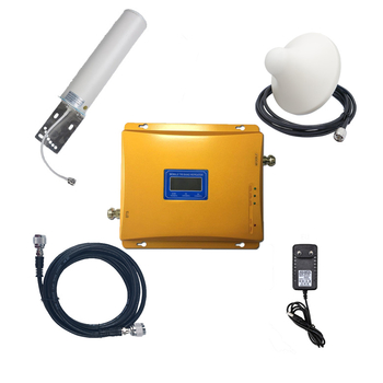 Mobiliojo telefono signalo stiprintuvas - GSM/DCS 900/1800 MHz (Dengiamas plotas 300, modelis gsx082)