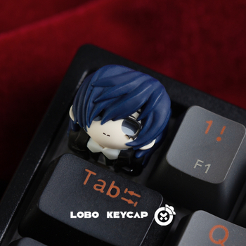 Capac de tastă din rășină – stil anime, personalizabil, pentru tastaturi mecanice, capac unic