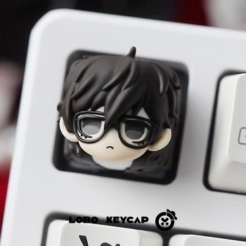 Capac de tastă din rășină – stil anime, personalizabil, pentru tastaturi mecanice, capac unic