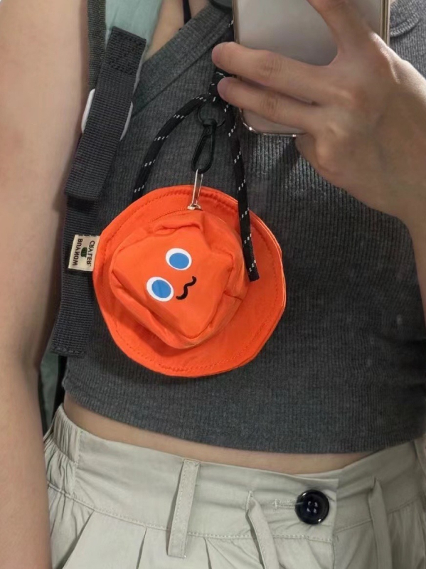 Geantă mini multifuncțională pentru monede, machiaj, căști și chei — poliester, stil urban, unisex, utilizare zilnică