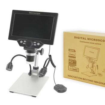 B1200+ Digitális Mikroszkóp – 1200X nagyítás, Elektron Mikroszkóp, Gao suo Márka