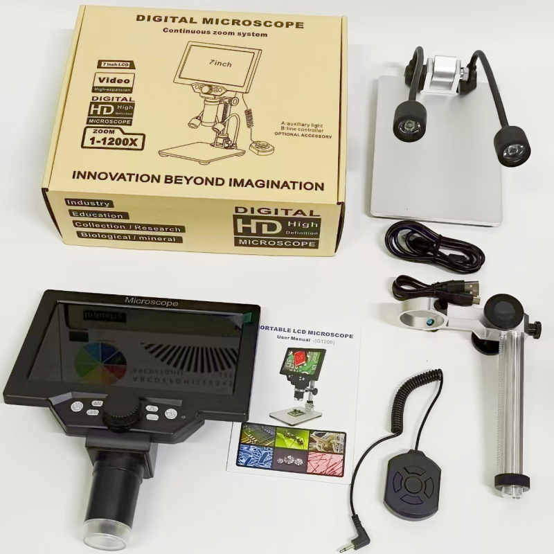 B1200+ Digitális Mikroszkóp – 1200X nagyítás, Elektron Mikroszkóp, Gao suo Márka