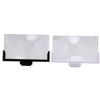 RF-F3 lupă de mărire portabilă, 3x, suport ABS + lentilă din acrilic, dimensiuni 295 x 182 x 2 mm