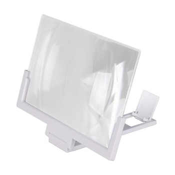 RF-F3 lupă de mărire portabilă, 3x, suport ABS + lentilă din acrilic, dimensiuni 295 x 182 x 2 mm