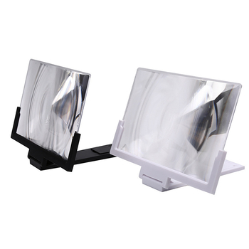 RF-F3 lupă de mărire portabilă, 3x, suport ABS + lentilă din acrilic, dimensiuni 295 x 182 x 2 mm