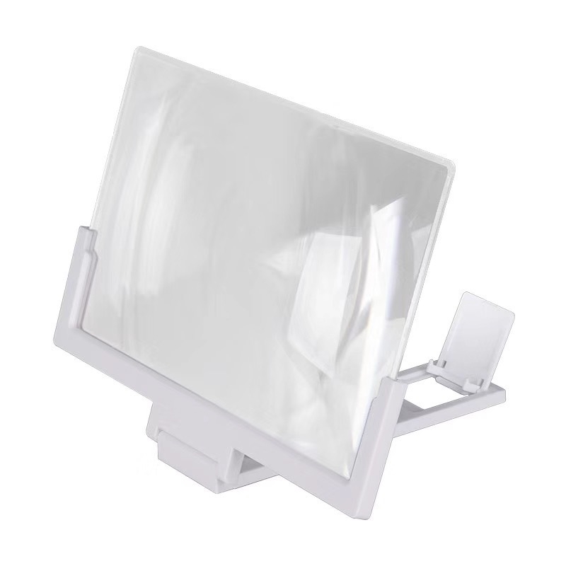 RF-F3 lupă de mărire portabilă, 3x, suport ABS + lentilă din acrilic, dimensiuni 295 x 182 x 2 mm