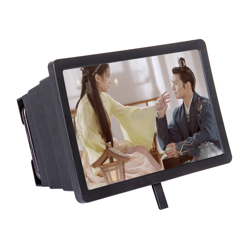 Lupa pentru telefon F2 cu suport rabatabil, ABS, compatibilitate generală, personalizare disponibilă