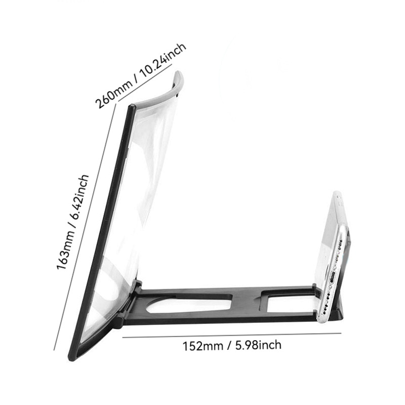 Suport lupă pentru ecranul telefonului, universal, plastic, HD