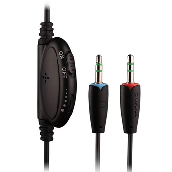 Oufan X4 gaming slúchadlá, káblové, 3,5 mm, 32 Ω, 20–2000 Hz, 40 mm reproduktory, 2,2 m kábel