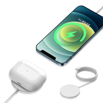 MagSafe μαγνητικός ασύρματος φορτιστής για iPhone 12 με σχεδίαση pop-up, 15W PD γρήγορη φόρτιση