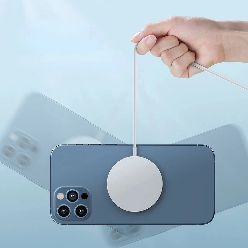 Încărcător wireless compatibil Apple – 15W PD încărcare rapidă, 2A curent de ieșire