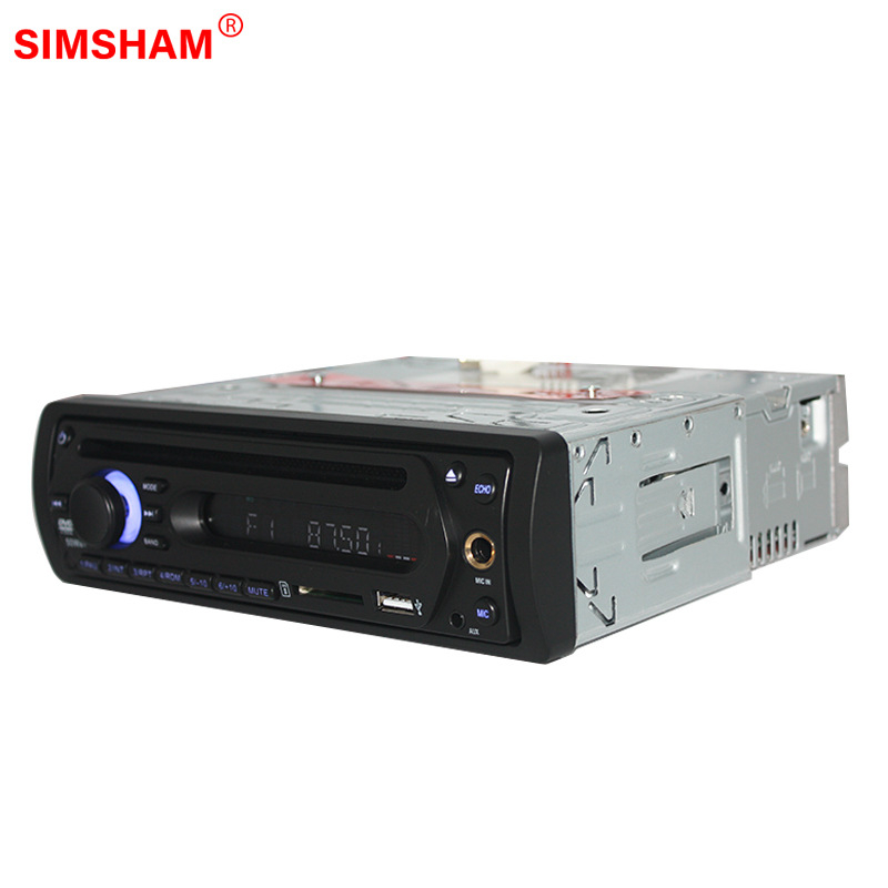 Automobiļā DVD atskaņotājs ar MP5 Karaoke un cieto disku, saderīgs ar 12V–24V, jauda 4x50W, modelis JL9127-12V-24V