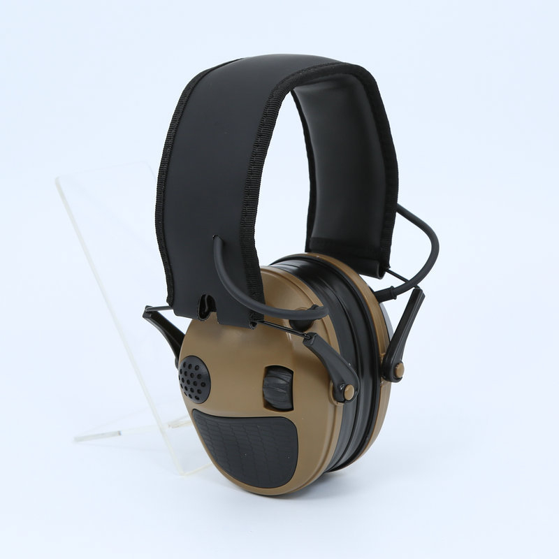 Protecții pentru urechi cu microfon dual pentru tir și vânătoare – ABS, izolare fonică și reducere a zgomotului, 50 dB NR, pentru tir, vânătoare și tactici