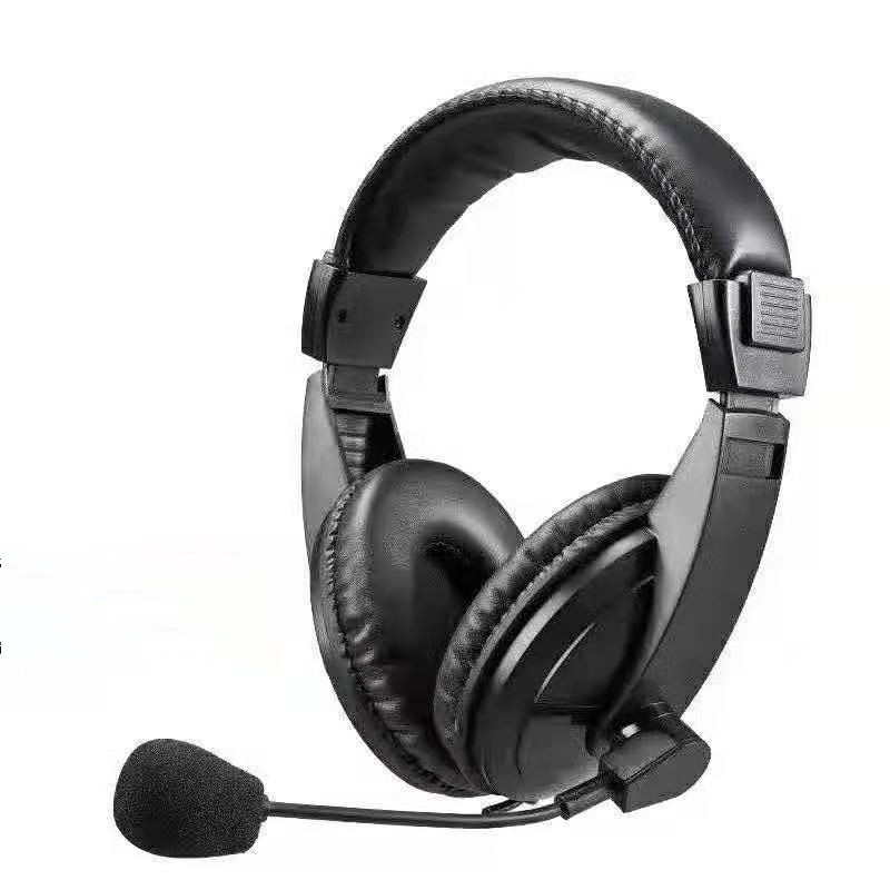YY-750 slušalice za računalo, kabelske, s mikrofonom, 3,5 mm dvostruki utor, esports stil