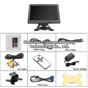 SSY-Y101 pramoninis monitorius – IPS panelė, 1920x1080 raiška, HDMI/VGA/AV įėjimai, ABS korpusas