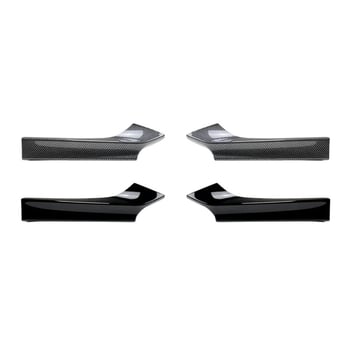 Αυτοκόλλητο μπροστινού γωνιακού προφυλακτήρα για BMW 2 Series F22/F23 M Sport | ABS | Μοντέρνο ανθρακονήματος μοτίβο | Εγκατάσταση με κόλλα | Amp-z 429