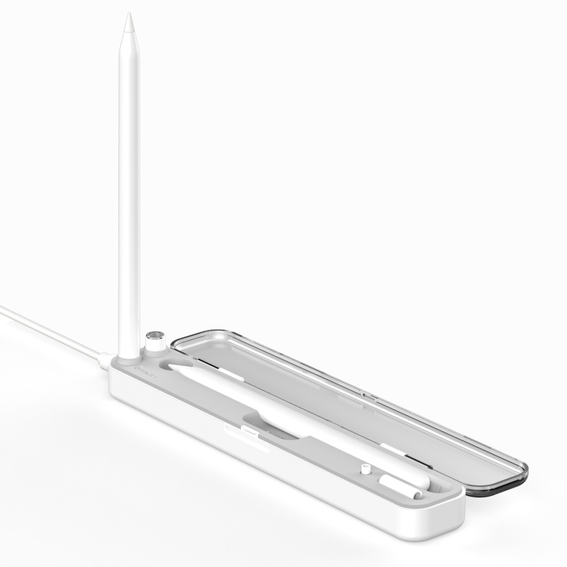 P1 2-u-1 bežični punjač i futrola za Apple Pencil Gen 1 i Gen 2 — QC3.0, ulaz 5V, izlaz 1A, snaga 3W, Model P1