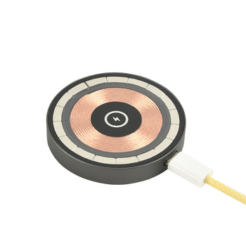 Apple 17 MagSafe διαφανής μαγνητικός ασύρματος φορτιστής με 15W PD γρήγορη φόρτιση