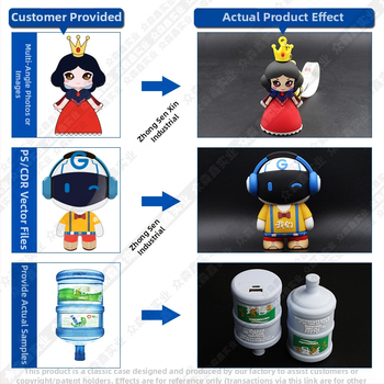 Încărcător wireless cu design păpușă desen animat, pentru birou și utilizare portabilă, încărcare rapidă PD, protocol SCP