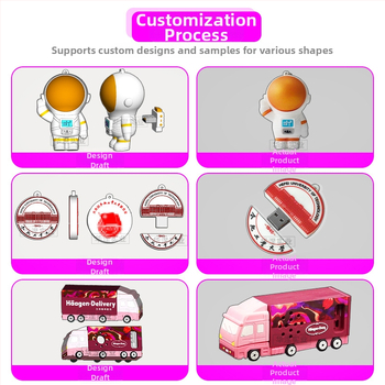 Kreslený bezdrôtový nabíjač - prispôsobiteľný, 3D tlačený, prenášateľný, QC4.0 rýchle bezdrôtové nabíjanie, 5-10W